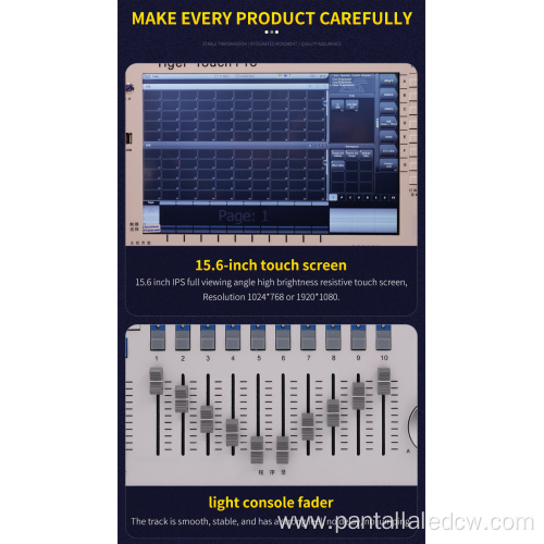 DMX Tiger Touch Console Stage Lighting Controller